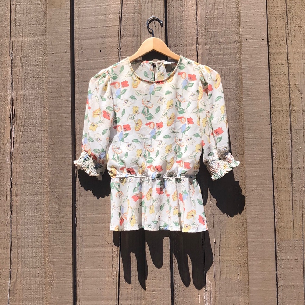 Floral Blouse — Hayden Los Angeles — Polyester